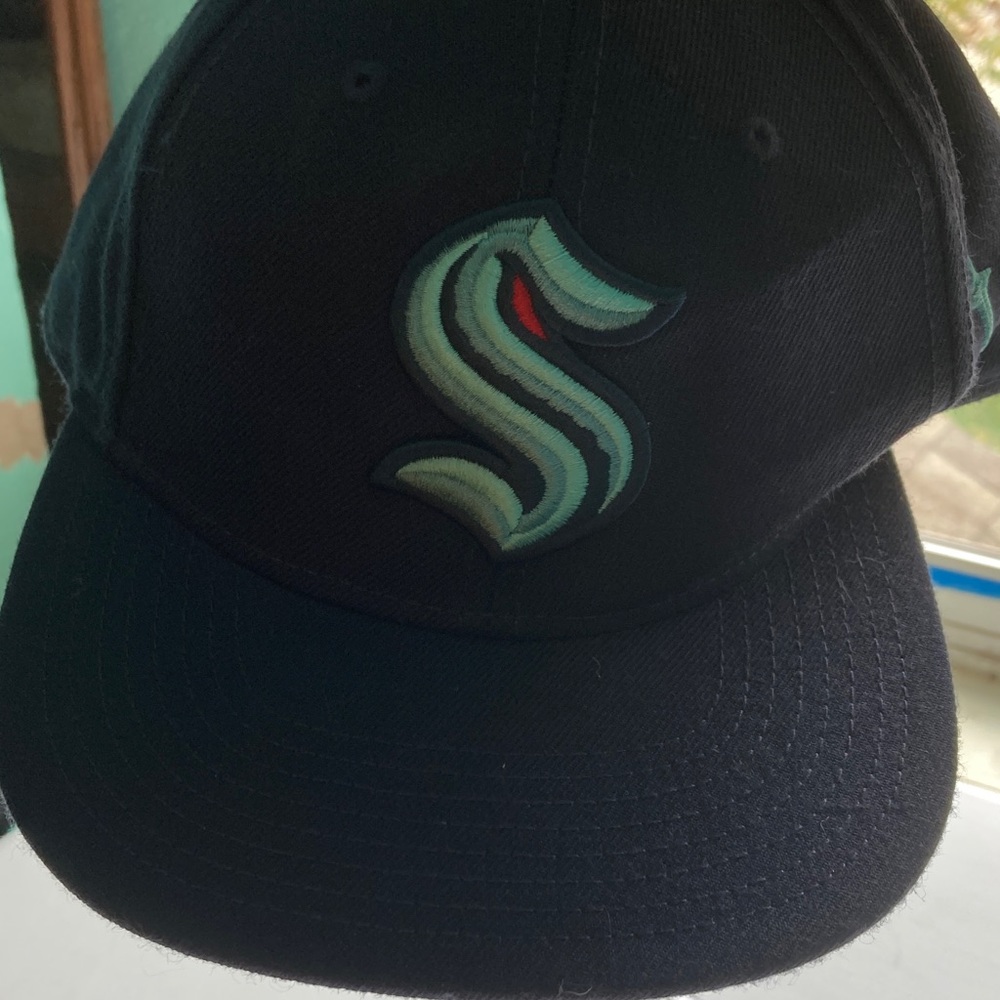 Seattle Kraken NHL hockey team American Needle Dark Blue Cap